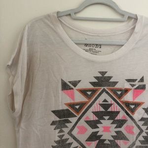 Tribal patterned shirt